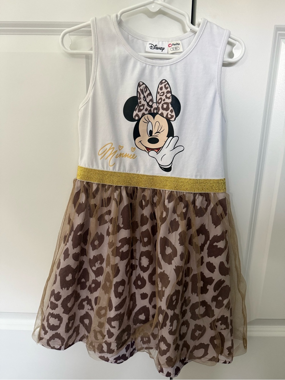 leopard minnie dress